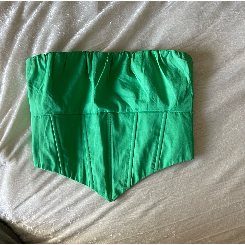 Princesspolly green corset